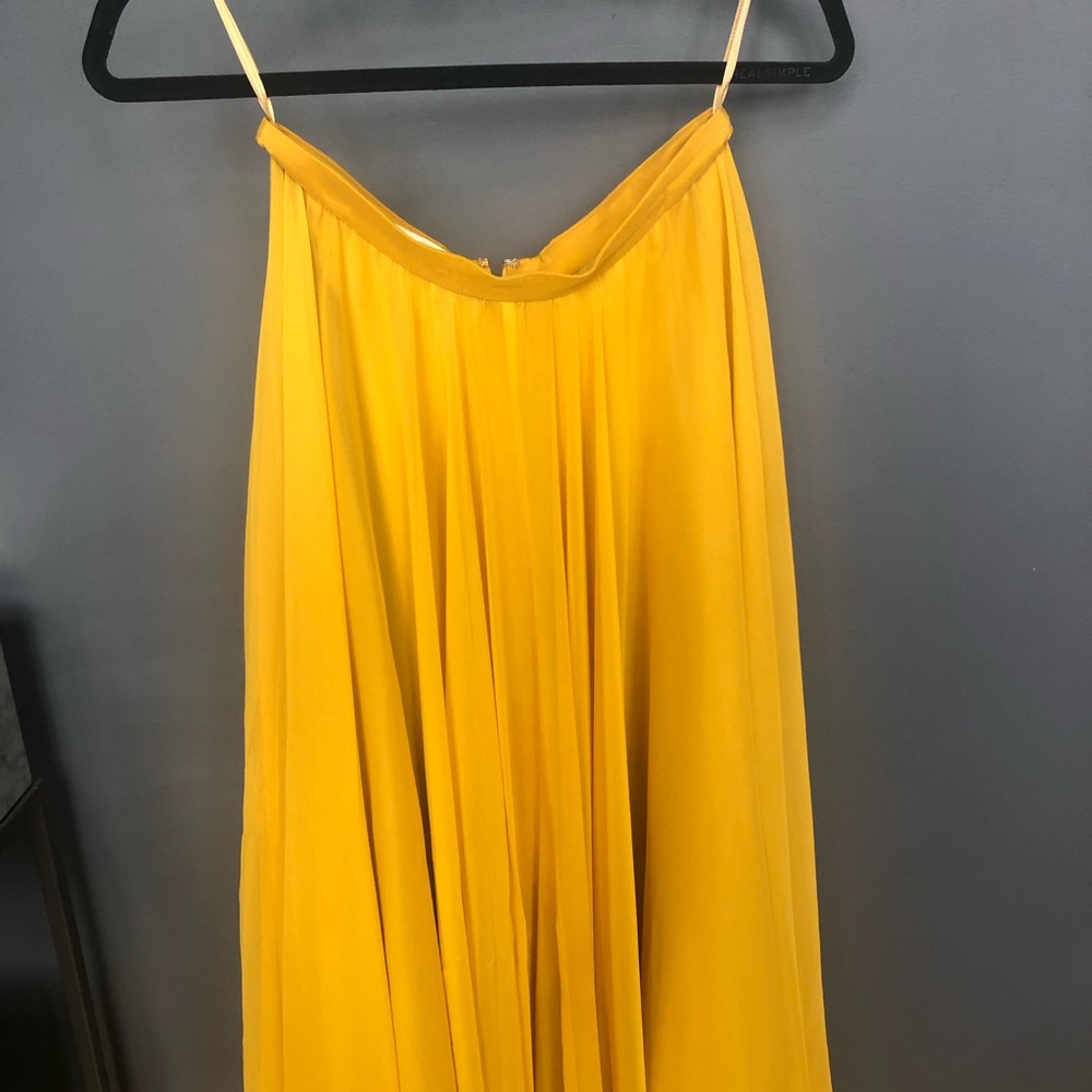 Leanne Marshall gold bridal skirt